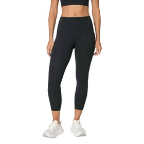 Resim Sweaty Betty Winter Power 7/8 Kadın Siyah Koşu Taytı 
