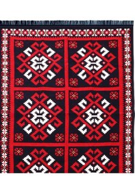 Resim Bigghome Çift Taraflı Kilim, Makinede Yıkanabilir, Modern Desenli, 120 180 Cm, Sa25mk 
