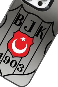 Resim Beşiktaş Büyük Arma Bayrak Premium Telefon Kılıfı - iPhone 16 Pro Max 