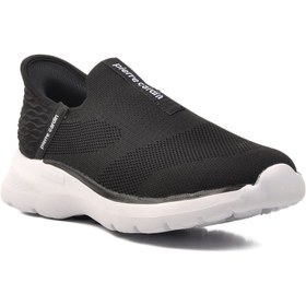 Resim Pierre Cardin Siyah-Beyaz Erkek Spor Ayakkabı 