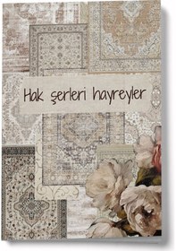Resim Sufi Serisi 8 Hak Şerleri Hayreyler A6 Çizgili Mini Defter Not Defteri Çok Renkli 