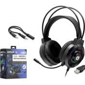Resim Hadron H81 Mikrofonlu Kulaklık Pc Aux 3.5mm 