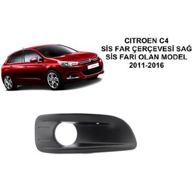 Resim Citroen C4 Sis Far Çerçevesi Sag Yan Sanayi 2011 - 2016 56966380 