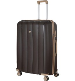 Resim Mçs Group Mçs Polipropilen Valiz V305 75 Cm S18y10003375 11161 Acı Kahve/şampanya 