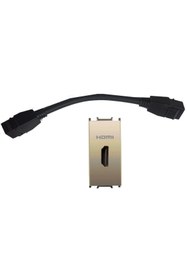 Resim Panasonic Viko Thea Modüler Dore 1m Hdmı Konnektör Mekanizma + Düğme/kapak 