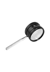 Resim Yaşlılar İçin 35x El Büyüteci Metal Yüksek Netlikte Okuma 