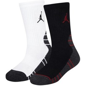 Resim Nike Jordan Jhn Basketball 2pk Crew 2'li Spor Çorap Bj0555-001 