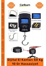 Resim Tartı Hassas Ölçüm Işıklı Daralı Lcd Ekran Elektronik Dijital El Kantarı 50 Kg Terazi Tartı 10 Gr H Çok Renkli 