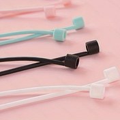 Resim 1 adet Renkli Silikon Kayıp Lanyard AirPods için - Yumuşak, Ayarlanabilir Boyun Askısı, Güvenli ve Kullanımı Kolay, Erkekler ve Kadınlar İçin Uygun, Spor Aksesuarı|Spor Tasarımı|Yumuşak Silikon Askı 