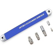 Resim Dişli Uzatma Anahtarı, Çok Fonksiyonlu Yüksek Karbon Çelik Uzatma Adaptörü 1/4&quot 3/8&quot 1/2&quot El Tork Dişli Soket Somun Araç Seti 