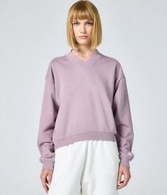 Resim Champion Eco Future Crewneck Croptop Sweatshirt 