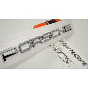 Resim Porsche Cayman Gts Bagaj 3M 3D Abs Yazı Logo Amblem Seti (549166135) 