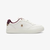 Resim Tommy Hilfiger Essential Elevated Court Kadın Beyaz Sneaker 