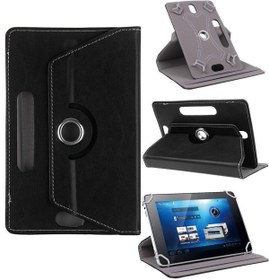 Resim TahTicMer Casper Vıa S8 Tablet Kılıf Deri Standlı Dönerli Universal 8 Inç 