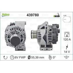 Resim Valeo ALTERNATOR UYUMLU A115 14V 120A. FCA 500 C 07- FIORINO 07- NEMO 10- BIPPER 10 