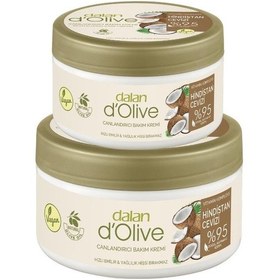 Resim Dalan D Olive Vitamin Kompleks Hindistan Cevizi Canlandırıcı Bakım Kremi 250 Ml + 150 Ml 