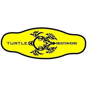 Resim BestDivers Maske Arkalığı Turtle Neopren Siyah 