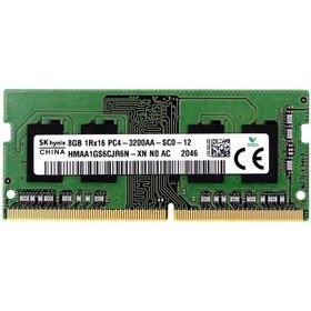 Resim SK Hynix HMAA1GS6CJR6N-XN 8 GB DDR4 3200 MHz CL16 Notebook Ram 