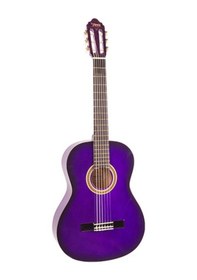 Resim Valencia Vc102Pps Klasik Gitar 1/2 Mor 8-10 Yaş Grubu için 