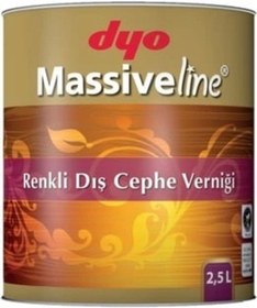 Resim Massiveline Dış Cephe Verniği Naturel 2,5 Lt 