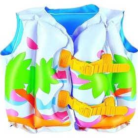 Resim Pratikyapımarket Bestway Can Yeleği Desenli 43X30 Cm Sarı 