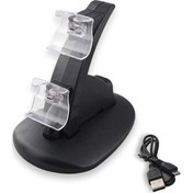 Resim Led Işıklı Xbox One Joystick Kol Kontroller Şarj Stand 