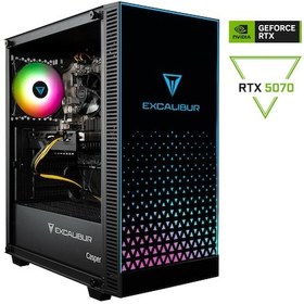 Resim Casper Excalibur E65H.147F-BF70A-0FD i7-14700F 16 GB 1 TB SSD RTX5070 W11H Masaüstü Oyuncu Bilgisayarı 