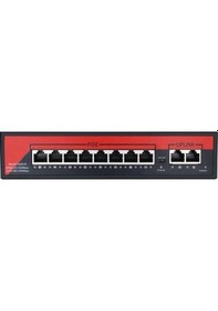 Resim Ezcool Ez-08pse 8port 8fe+2fe Megabit Poe Switch 120w 