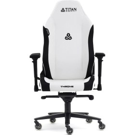 Resim Titanseat Throne Leather White Oyuncu Koltuğu 