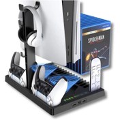 Resim YUES PS5 MULTİFUNCTİONAL COOLİNG STAND 