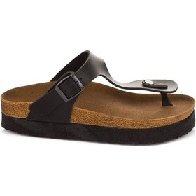 Resim Fox Shoes Siyah Kadın Terlik B777731009 Siyah 
