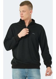 Resim Slazenger SAMMY Erkek Sweatshirt Siyah 