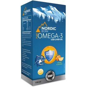 Resim NORDİC BORK Omega 3 Şurup 150ml 