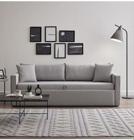 Resim Yataş Daybed Comfort Yataklı Koltuk - Açık Gri 