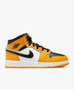 Resim Nike Air Jordan 1 Mid Basketbol Ayakkabısı-554725-701 
