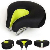 Resim Bisiklet Sele Nose Bisiklet Sele Dağ Bisikleti Kalınlaştırılmış Süper Yumuşak Yastık Yeşil 
