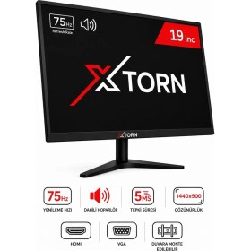 Resim Uptech Torn 19" Geniş Ekran 75 Hz 5ms Dahili Hoparlör (Vga,hdmı,ses) Sesli LED Monitör 