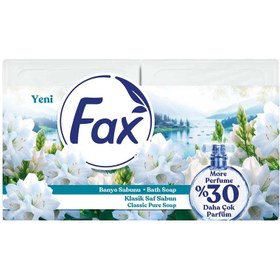 Resim Fax Klasik Saf Katı Banyo Sabunu 4x150 G 