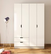 Resim Rabi Modern Style 4 Kapak 2 Çekmeceli Gardırop 