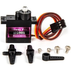 Resim Tower Pro Micro Servo MG90S 180 Derece Servo Motor 