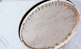 Resim Frame Drum Bendir, Daf, Erbane With Case Tuneable 