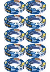 Resim 10 Adet - Mavi Maskeleme Bandı - Mavi Bant Boya Pasta Polish Cila 