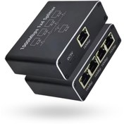 Resim ForWhat Büro Ev Ofis Cihazları için RJ45-4HUB Gigabit Splitter Adaptör 
