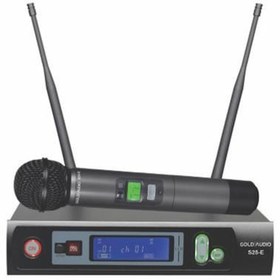 Resim S25 E Uhf - Tek El Mikrofon - Gold Audio 