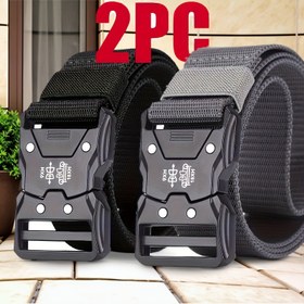Resim İki Erkek Kemer, Moda Kowboy Tarzı, Dış Mekan Aktiviteleri, Eğitim ve Fitness için Çok Yönlü. 
