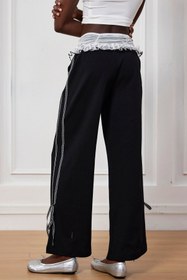 Resim Sariah Dantel Fiyonklu Pantolon - S 