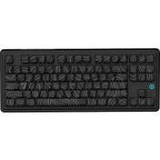 Resim Ajazz Ak870 Plus 3 Bağlantı Modlu Mekanik Klavye Rgb- Avocado Switch 