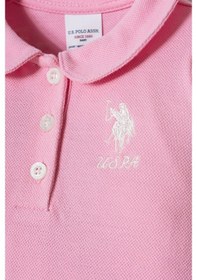 Resim U.s. Polo Assn. Kız Bebek Pembe Tulum Usb3026-c-v2 Pembe 