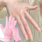 Resim Silikon Nemlendirici Eldiven 