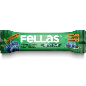 Resim Fellas Chia ve Yaban Mersini Slim Lif Bar 40 gr - Gratis 
